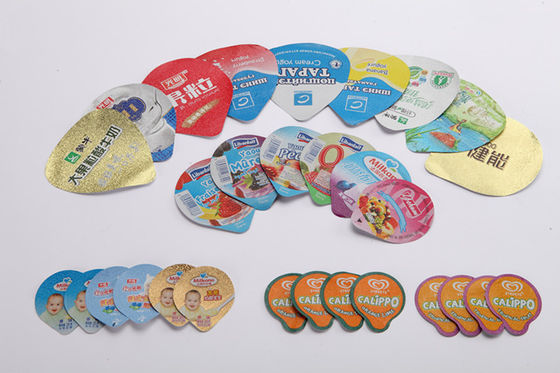 Calor - tampas cortadas laca seladas para a impressão de cores dos produtos láteos 8
