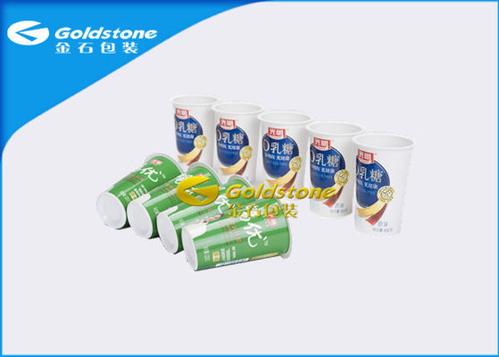 O iogurte plástico descartável Shatterproof coloca a multi camada/única folha da camada