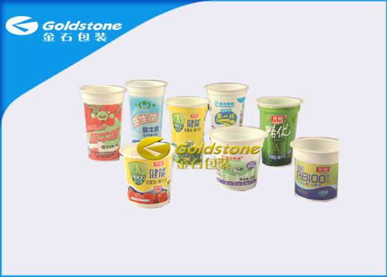 QUADRIS/PP/copos congelados do iogurte material plástico, copos do plástico da parte alta