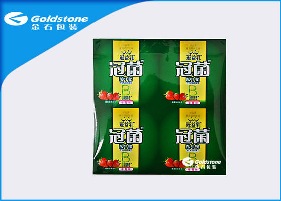 Filme para copos plásticos, filme feito sob encomenda de Peelable Lidding do selo do copo do produto comestível