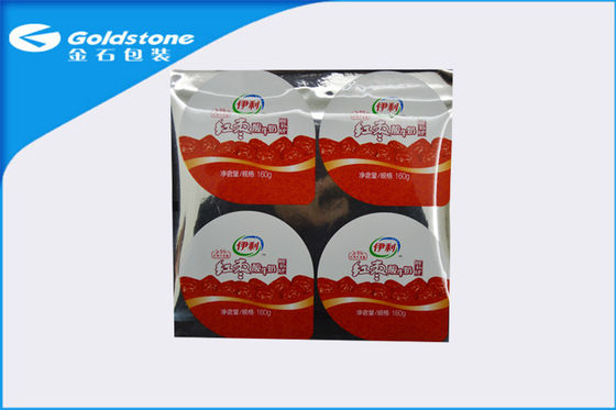 Filme Germfree de Lidding do copo do iogurte de Rollstock com a impressão delicada Leakproof