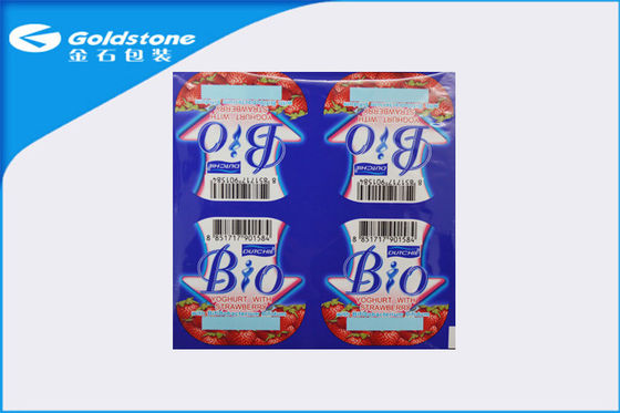Estrutura de vidro brilhante metálica do empacotamento de alimento de empacotamento de superfície de oito copos